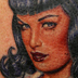 Tattoos - Betty Page Nurse - 41753